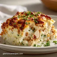 Angel Chicken Rice Casserole for 6 Servings