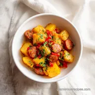 Authentic Mexican Papas con Chorizo