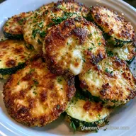 Crispy Baked Zucchini Parmesan