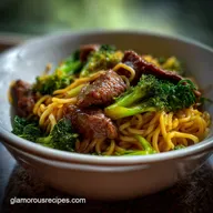 Beef and Broccoli Ramen Stir Fry: Tender Beef in 30 Mins