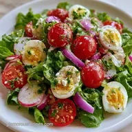 Beltane Dandelion Green Salad for 4