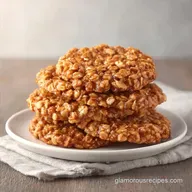 Beltane Ritual Feast Oat Cakes: Honey Caramelized