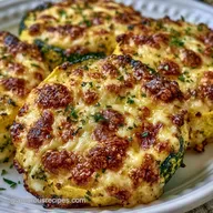Cheesy Baked Squash for 4 Servings