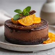 Chocolate Orange Cheesecake for 12 Servings