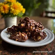 Chocolate Peanut Clusters with Velvety Coating