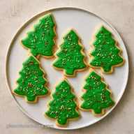 Christmas Tree Cookies in 30 Minutes