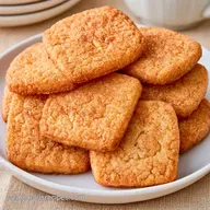 Cinnamon Shortbread Cookies: Crisp