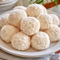 Coconut Snowball Cookies in 66 Minutes