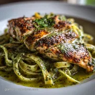 Creamy Pesto Chicken Recipe in 25 Minutes