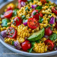 Summer Corn Salad with Avocado and Feta