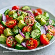 Vegan Avocado Salad in 15 Minutes