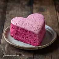Galentines Day Cake with Champagne Reduction