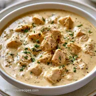 Gluten Free Creamy Chicken Soup in 35 Min