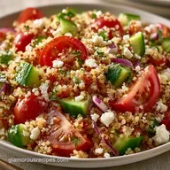 Greek Quinoa Salad with Chickpeas