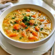 High Protein Greek Yogurt Chicken Soup