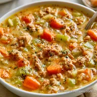 Ground Turkey Vegetable Soup One-Pot
