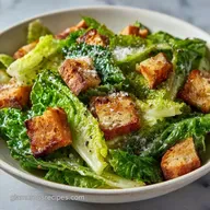 Homemade Caesar Salad for 4 Servings