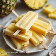Dole Whip Popsicles with Coconut Milk for 7 Servings
