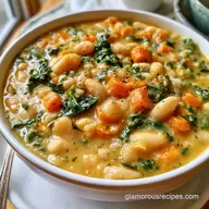 Kale White Bean Soup in 45 Minutes