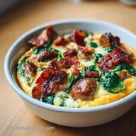 Keto Breakfast Casserole with Sausage