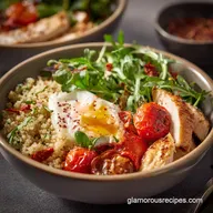 Mounjarofriendly meal preparation: Zesty High-Protein Prep Bowl