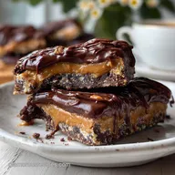 Chocolate Peanut Butter Protein Bar: Fudgy & Snappy