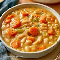 Slow Cooker White Bean Soup for 8 Cups