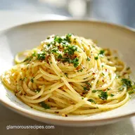 Spaghetti Aglio e Olio for 4 Servings