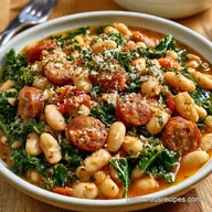 Tuscan Kale Soup with Italian Sausage