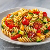 Cold Pasta Salad for 10 Servings