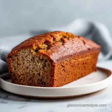 Easy 3 Ingredient Moist Banana Bread with Yellow Cake Mix Recipe Card