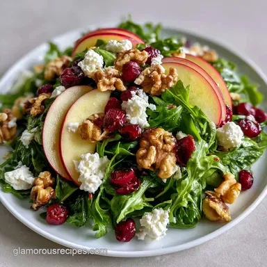 Apple Goat Cheese Salad for 8 Servings