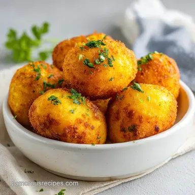 Authentic Cuban Papas Rellenas Stuffed Potatoes in 60 Minutes Recipe Card