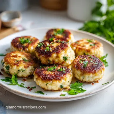 Authentic German Frikadellen Recipe for 8 Recipe Card