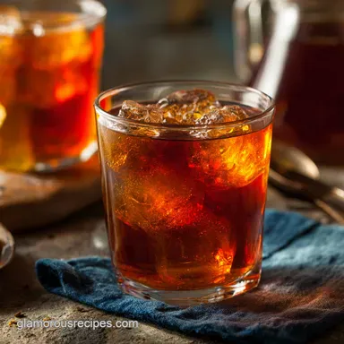 Sweet Tea Concentrate: Authentic Southern Recipe for Zero Cloudiness Recipe Card