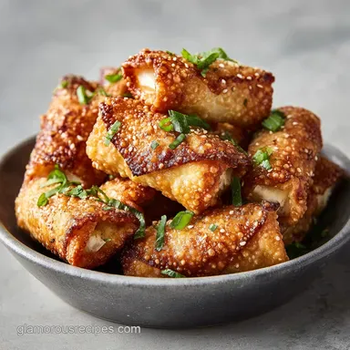 Baked Cream Cheese Rangoon Rolls in 32 Minutes Recipe Card