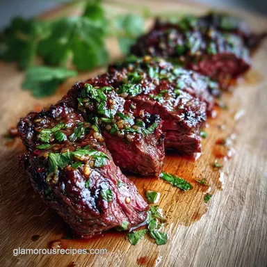 Beef Hanger Steak Pan-Seared in 25 Minutes