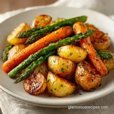 Beltane Spring Vegetables in 45 Minutes Recipe Card