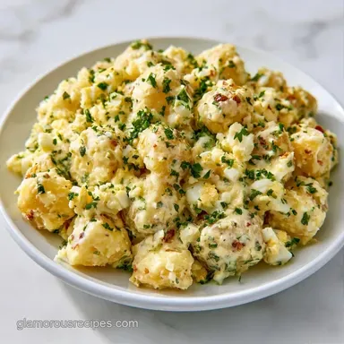 Best Picnic Potato Salad for 8 Servings Recipe Card
