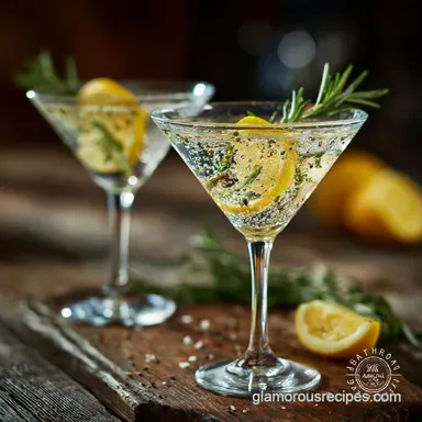 Gin Martini: The Classic Bone-Dry Recipe (Stiff Cold) Recipe Card