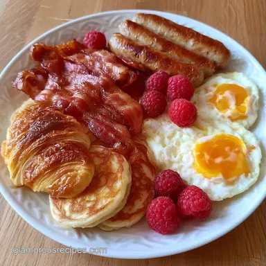 Breakfast Charcuterie Board for 6 Recipe Card