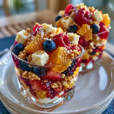 Breakfast Charcuterie Cups in 20 Minutes Recipe Card
