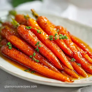 Brown Sugar Glazed Carrots Recipe for 5 Servings