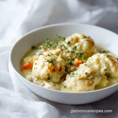 Homemade Chicken and Dumplings Recipe: Velvety Broth