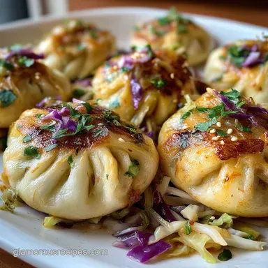 Cabbage Noodle Buns with Pan-Seared Cabbage