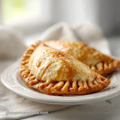 Caramel Apple Empanadas Recipe for 10 Servings Recipe Card