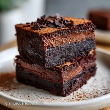 Cheesecake Brownies: Fudgy Base, 55 Min