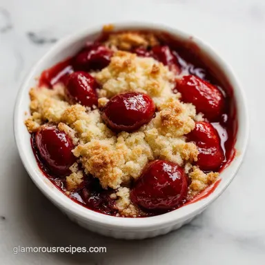 Cherry Dump Cake: Golden and Crisp