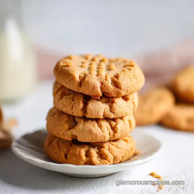 Peanut Butter Cookies: The Quintessential Chewy Recipe Recipe Card