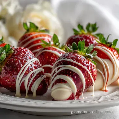 Chocolate Covered Strawberries: Elegant & Easy Confections Recipe Card